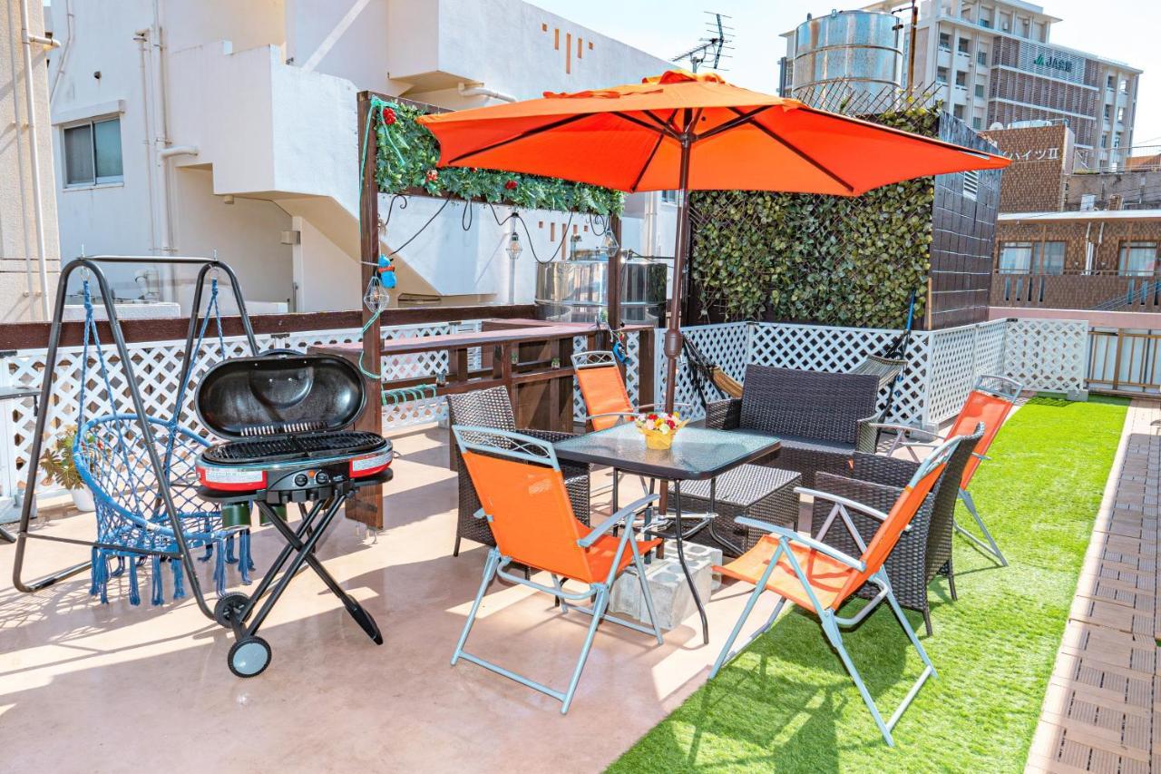 Вилла Terrace House Tsubokawa Наха Экстерьер фото