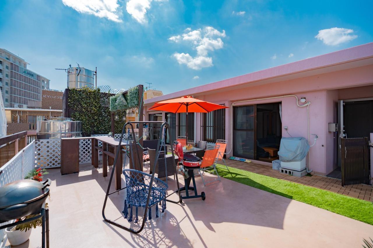 Вилла Terrace House Tsubokawa Наха Экстерьер фото